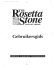 The Rosetta Stone User`s Guide