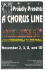 click here for A Chorus Line program