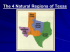 The 4 Natural Regions of Texas