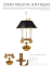 Louis XVI Gilt Bouillotte Lamp