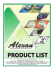 Product List 2012