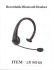 Recordable Bluetooth Headset