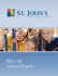 SJES 2013-14 Annual Report - St. John`s Episcopal School