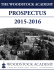 Read the 2015-16 Prospectus