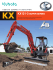 kubota compact excavator kx kx121