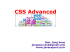 4.CSS Advanced
