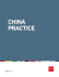 China Practice Brochure