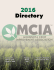 2016 MCIA Directory - Minnesota Agricultural Experiment Station