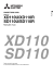 Manuale d`uso del videoproiettore Mitsubishi XD110/SD110