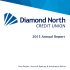 2015 Annual Report- 8x8 - Diamond North Credit Union
