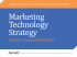 Marketing Technology Strategy