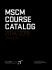 MSCM Course Catalog - McNally Smith College of Music