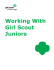 Working With Girl Scout Juniors - Girl Scouts of Silver Sage Council