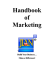 the “Handbook of Marketing”