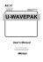 U-WAVEPAK User`s Manual Revision8