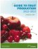 Fruit Guide Ch 1-14 and Supplement for 2013