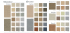 Woventex Panel Fabric Color Selections