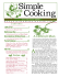 d - Simple Cooking!