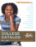 college catalog - John Tyler Community College