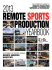 2013 Remote Sports Production Yearbook