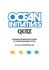 Ocean Initiatives Quiz