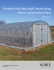 Portable Poly Pipe High Tunnel Hoop House Construction Plans