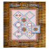• Hooked on Hankies quilt, coordinating pillow and hanky reversible
