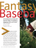 2008 Fantasy Baseball - Society of American Florists