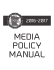 Media Policy Manual - the Minnesota State High School League!