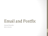 Email and Post(ix