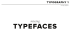 Mixing Typefaces