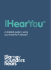 A detailed guide to using your IHearYou software