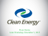 Ryan Kenny, Clean Energy