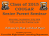 Class of 2015 COUGAR - Escondido High School