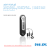 Philips KEY014 Mp3 player users guide manual Operating Instructions