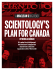 Scientology`s plan for Canada