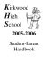 Student-Parent Handbook - Kirkwood School District