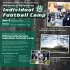 Printable Brochure - Bearcat Football Camps