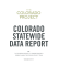Statewide Data Report - The Colorado Project