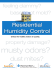 Humidity Control - Therma