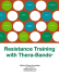Resistance Training with Thera-Bands