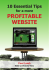 for a More Profitable Website