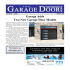Garaga Adds Two New Garage Door Models