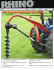 PTO Driven Posthole Diggers