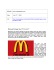 McDonald`s Happy Meal: “ICE AGE 3”