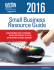 2016 Small Business Resource Guide