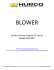 Owner`s Manual – Gardner Denver Blower