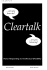 Cleartalk - Police Responding to Intellectual Disability