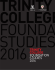 2016 Prospectus - Trinity College