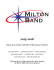 2015-‐2016 - Milton Band
